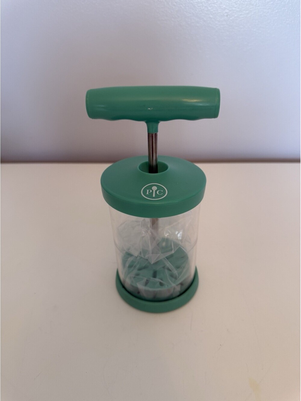 Pampered Chef Whipped Cream Maker #1461 Teal EUC